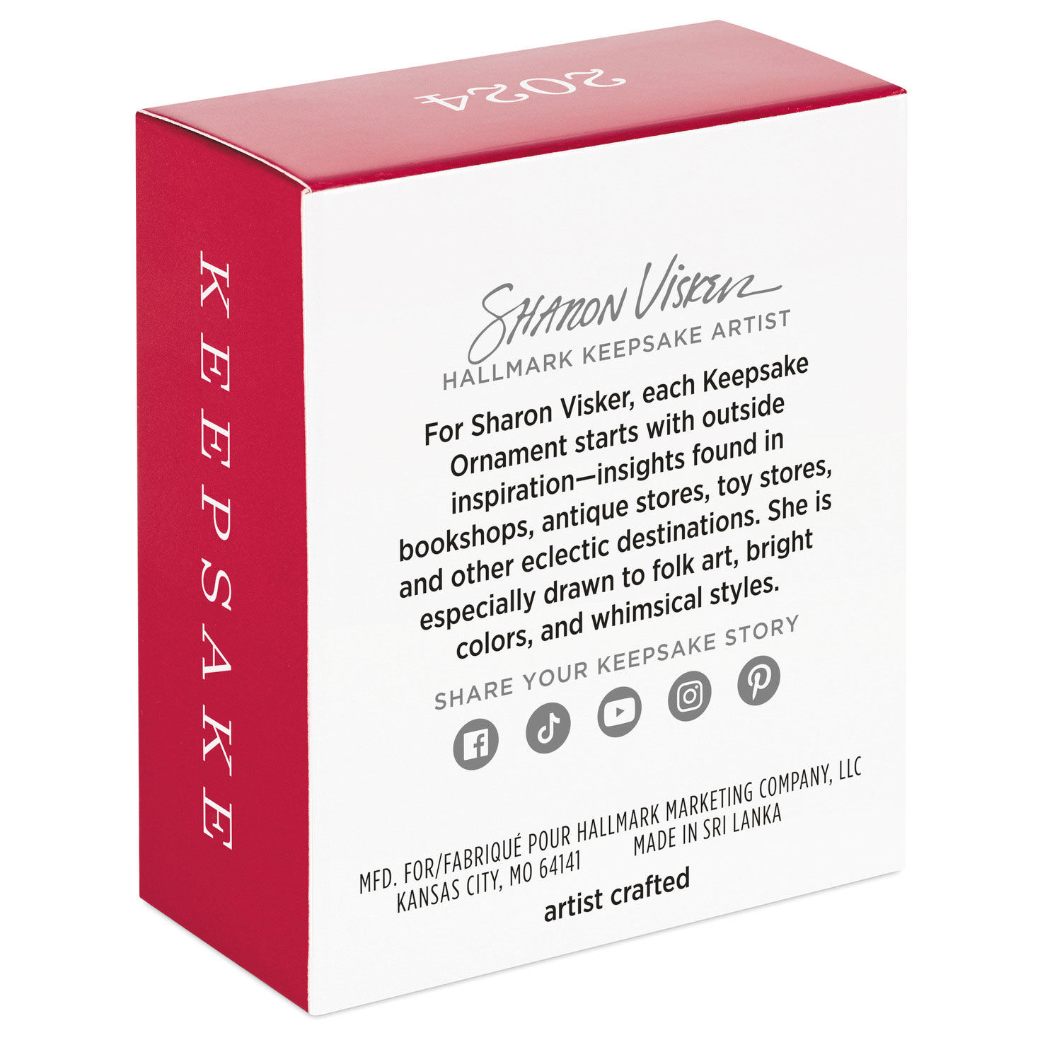 Mini Sweet Sugar Skull Ornament, 1.37", , large image number 8