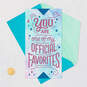 You're One of My Official Favorites Friendship Card, , large image number 6