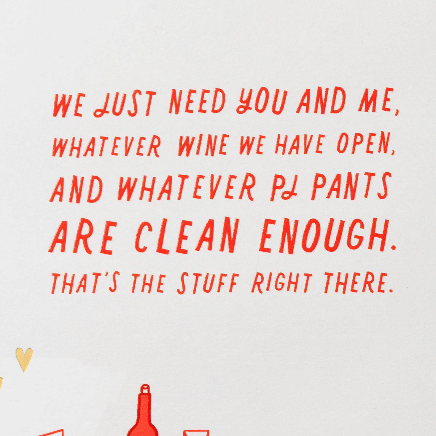 Red Colorwash Valentine's Day Card for Husband Sentiment image number 2