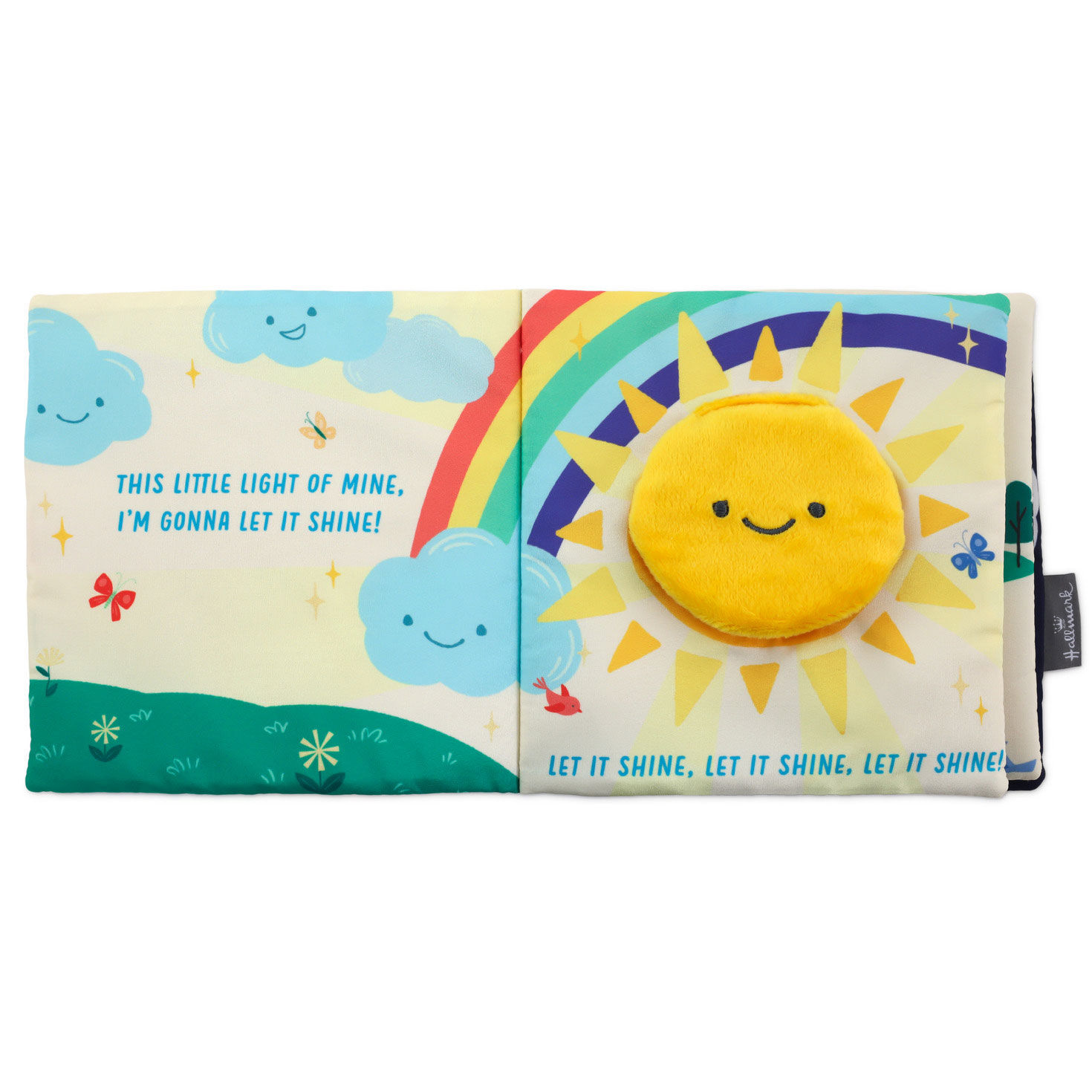 This Little Light of Mine Cloth Book for Baby open spread image number 3