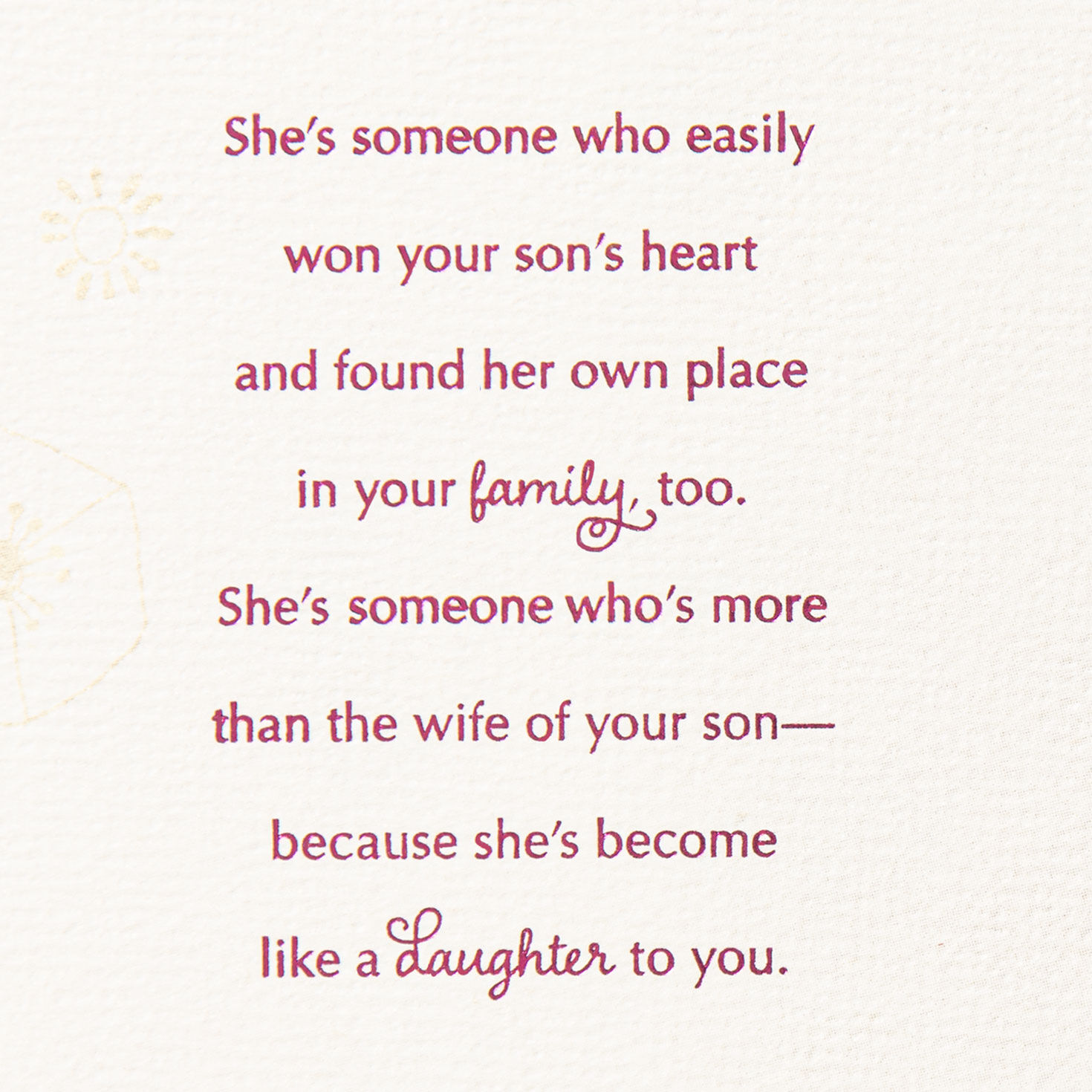Glad You're in Our Family Birthday Card for Daughter-in-Law for only USD 5.59 | Hallmark