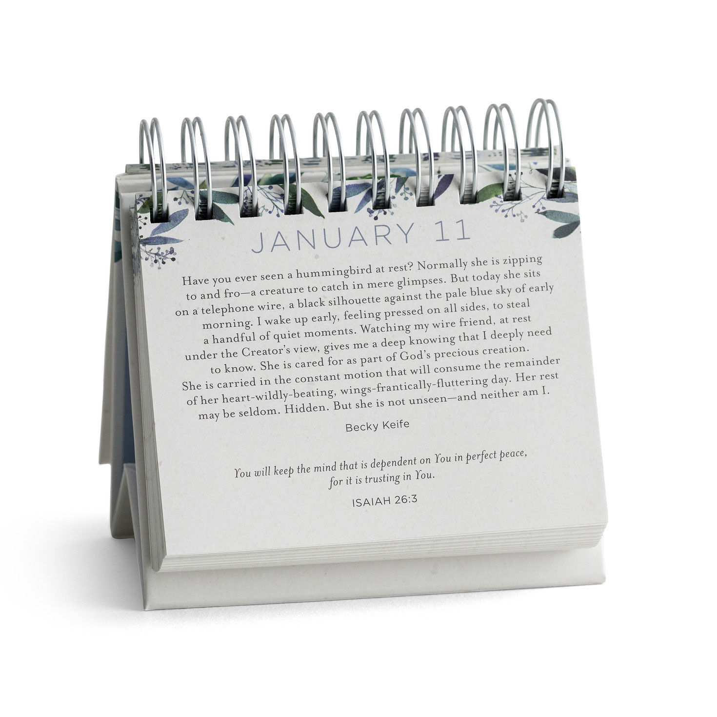 A Moment to Breathe 365-Day Perpetual Calendar inside page image number 4