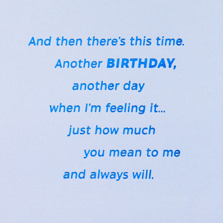 Love You a Million Times Birthday Card for Son, , large image number 2