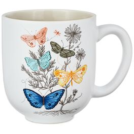 Butterflies Ceramic Mug, Butterflies Ceramic Mug, , large