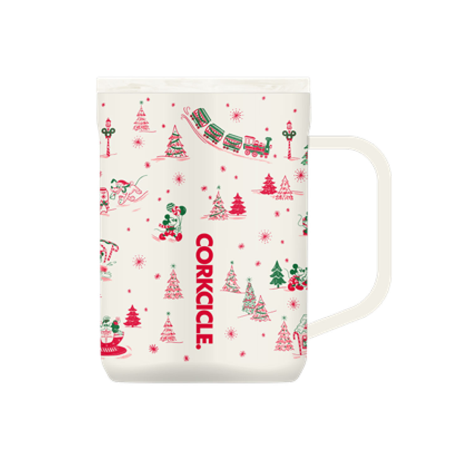 Pink Green Disney Hallmark Movie Mug back image number 2