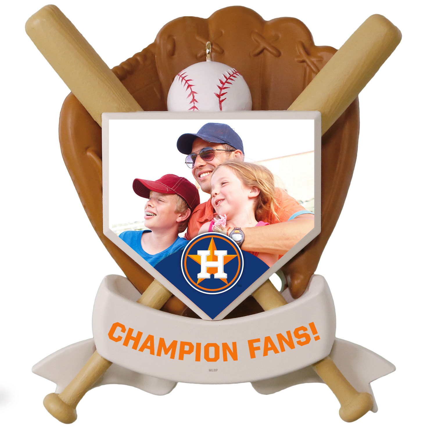 MLB Houston Astros&trade; Baseball Personalized Ornament, Custom Photo and Text, , large image number 3