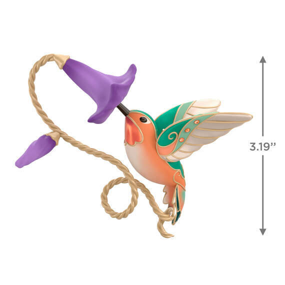The Beauty of Birds Allen's Hummingbird Special Edition Metal Ornament, , large image number 3