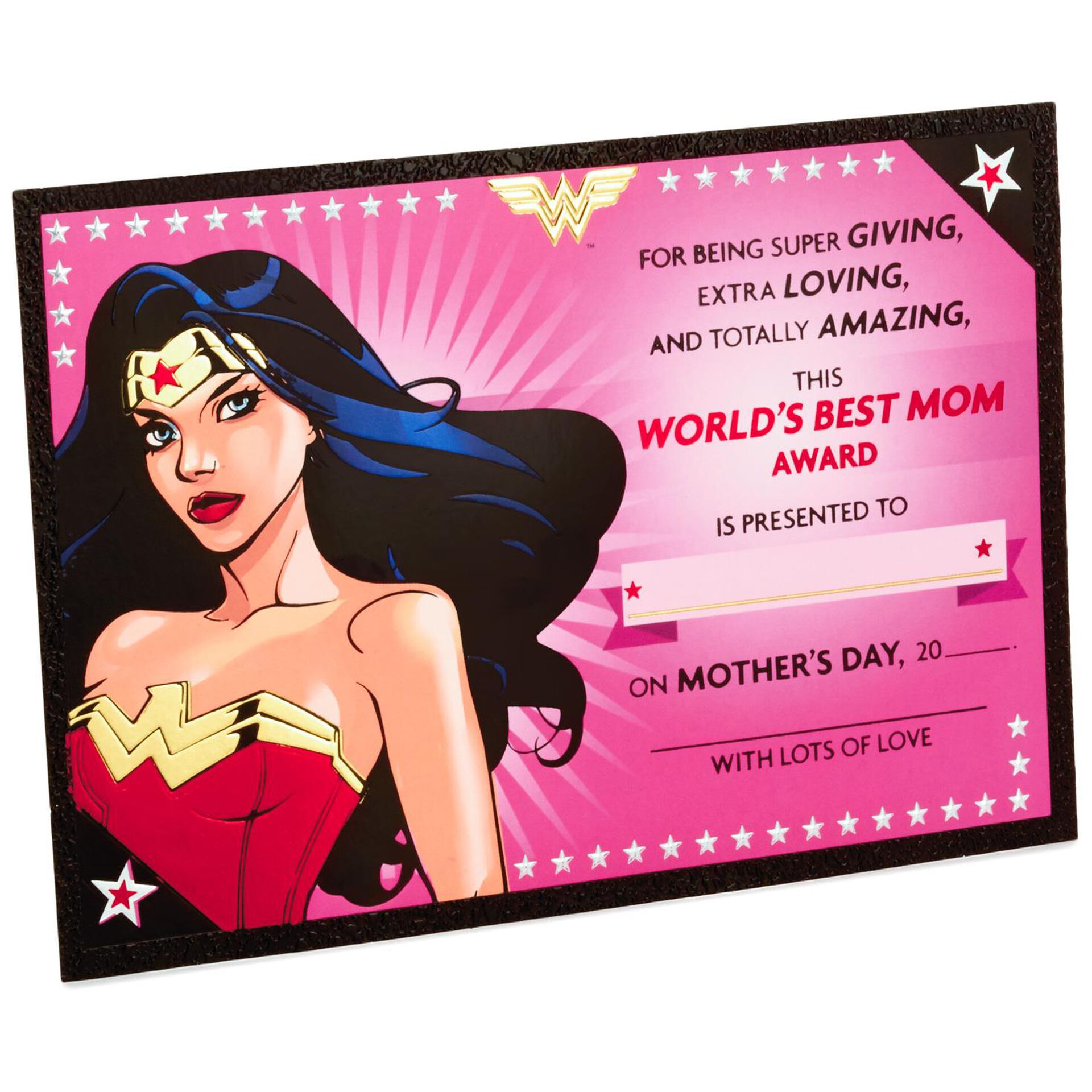 Wonder Woman™ Best Mom Mother's Day Card Greeting Cards Hallmark