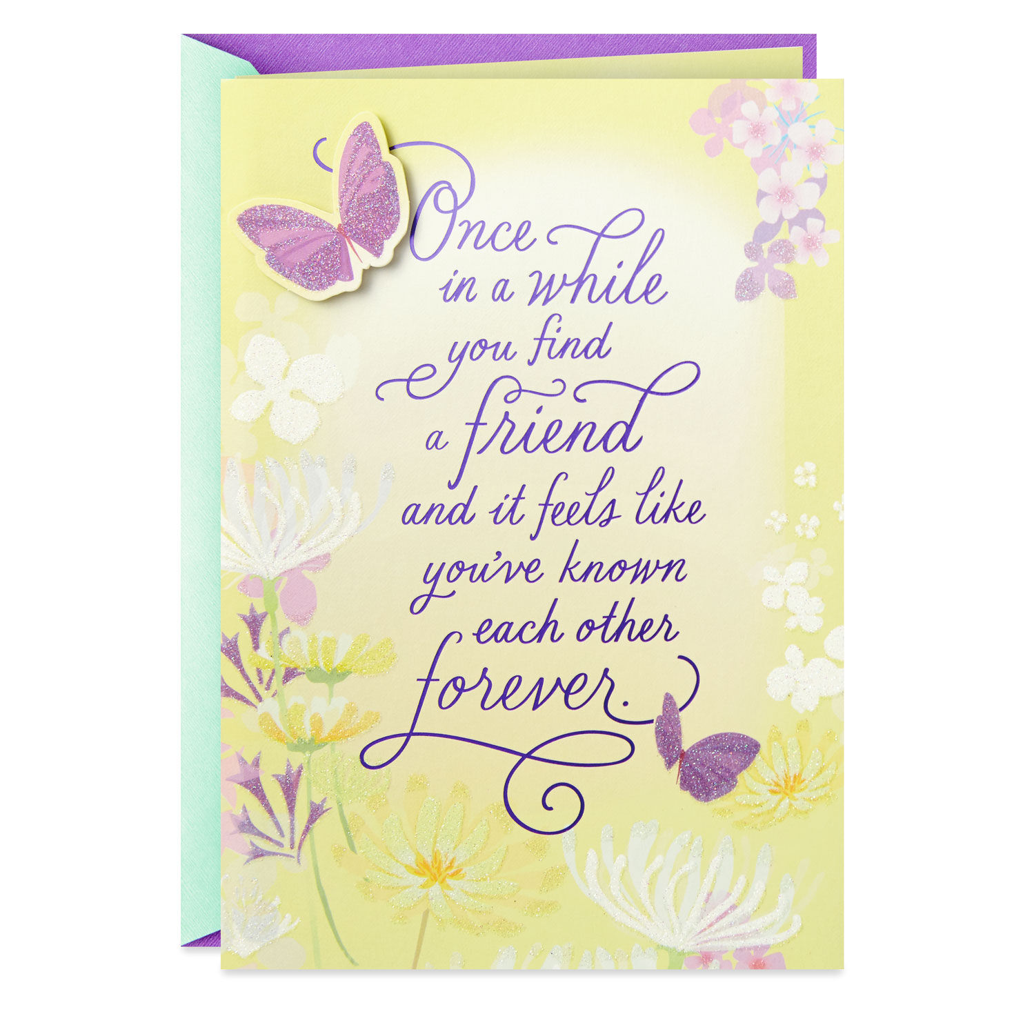 Thanks For Being A Really Good Friend Birthday Card Greeting