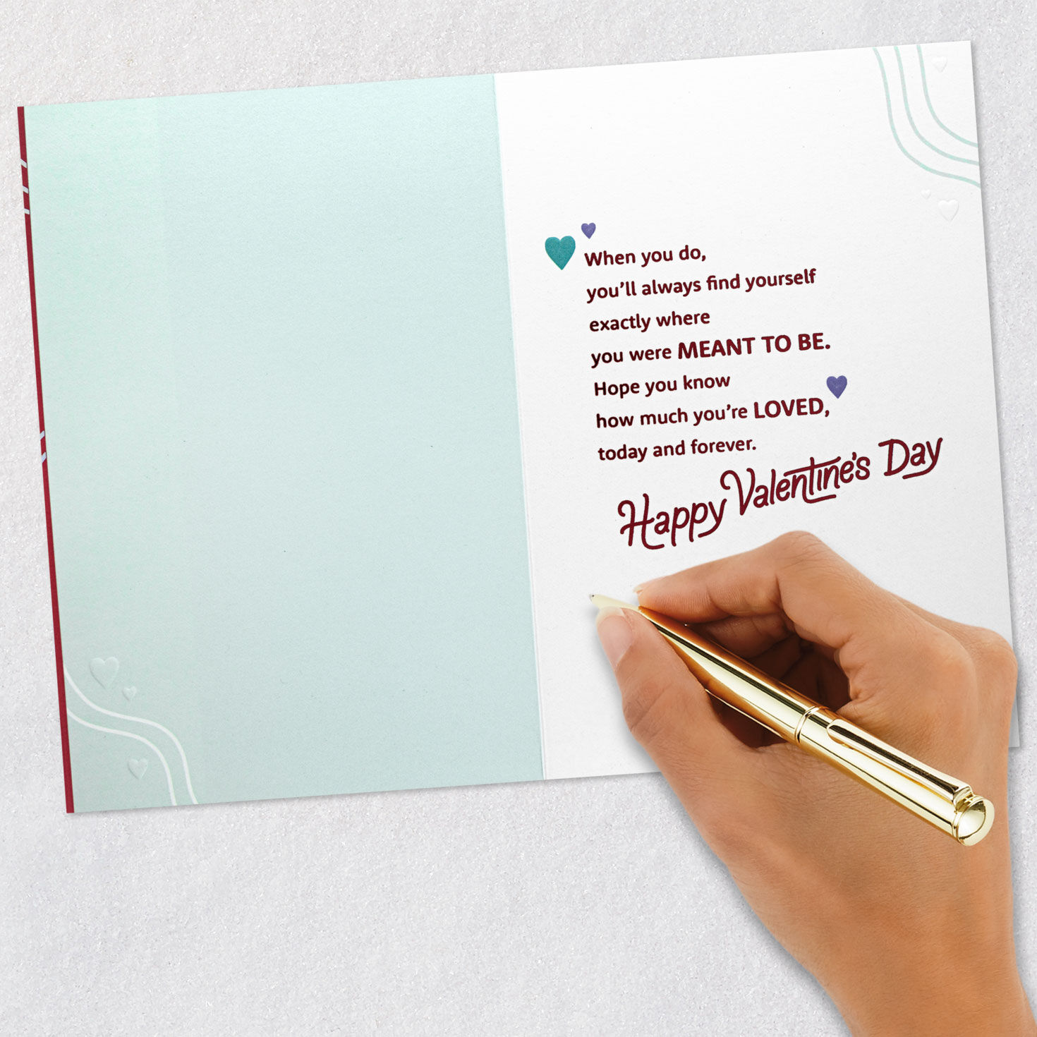 Follow Your Heart Valentine's Day Card for Kids, , large image number 6