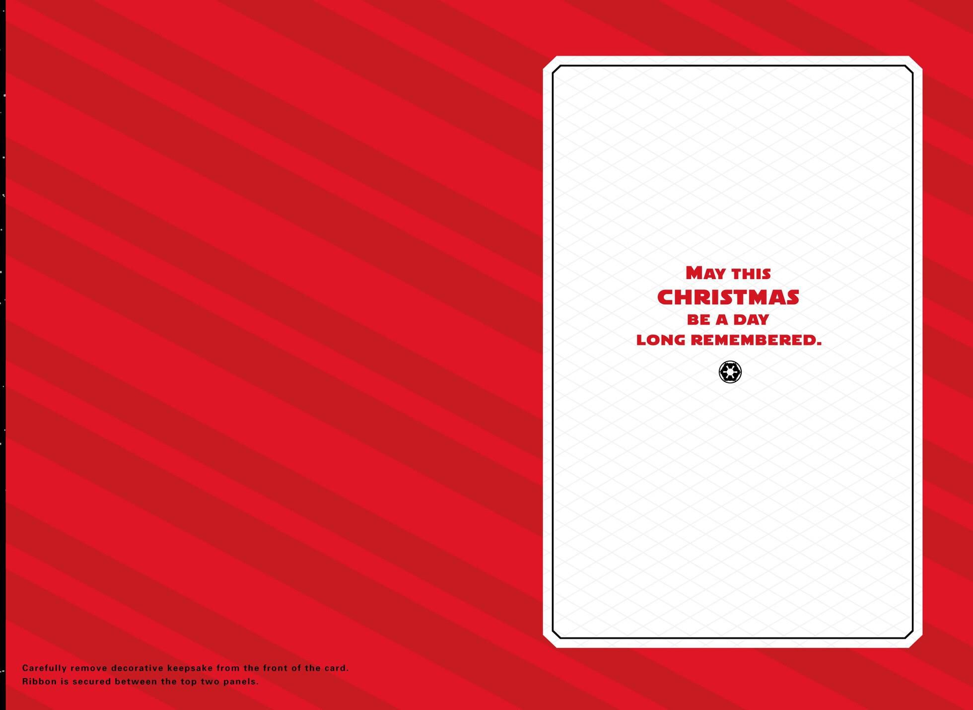 Star Wars™ A Day to Remember Christmas Card With Ornament