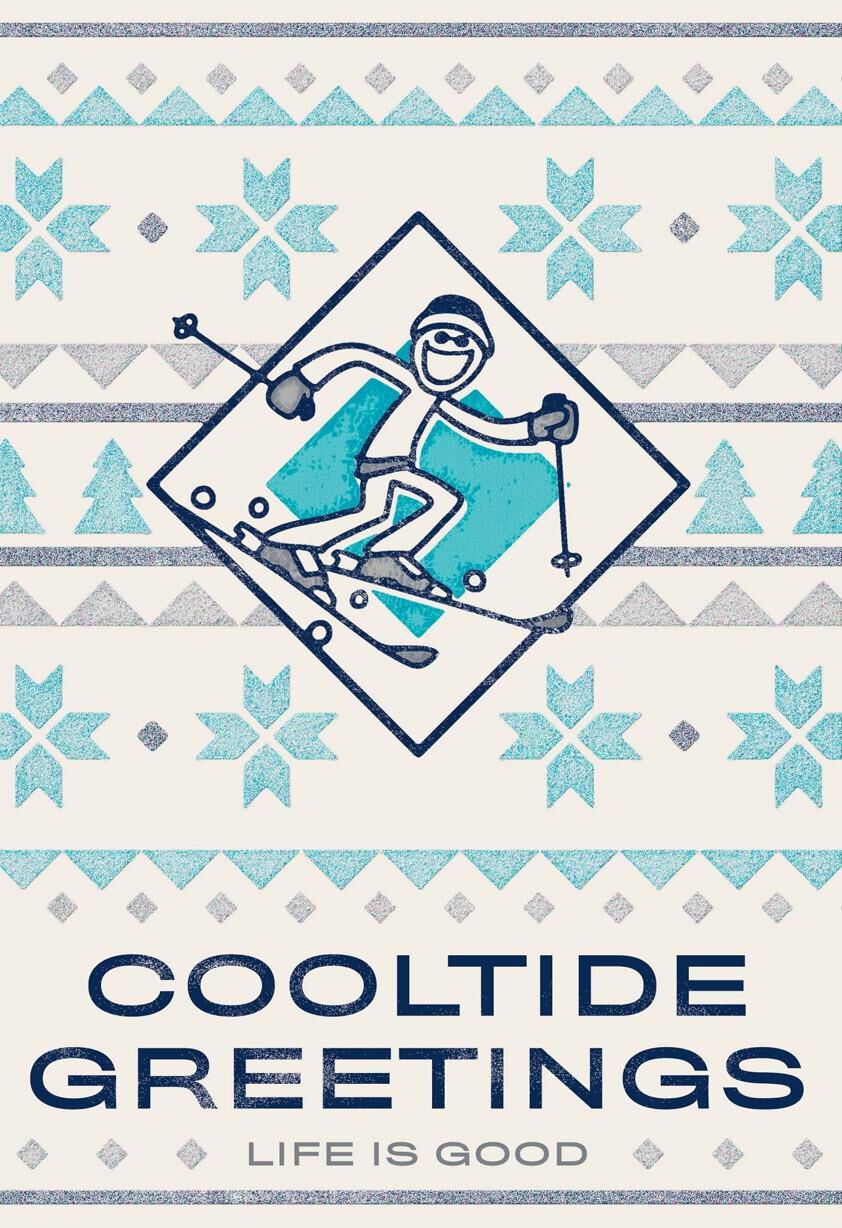 Life is Good® Cooltide Greetings Christmas Card