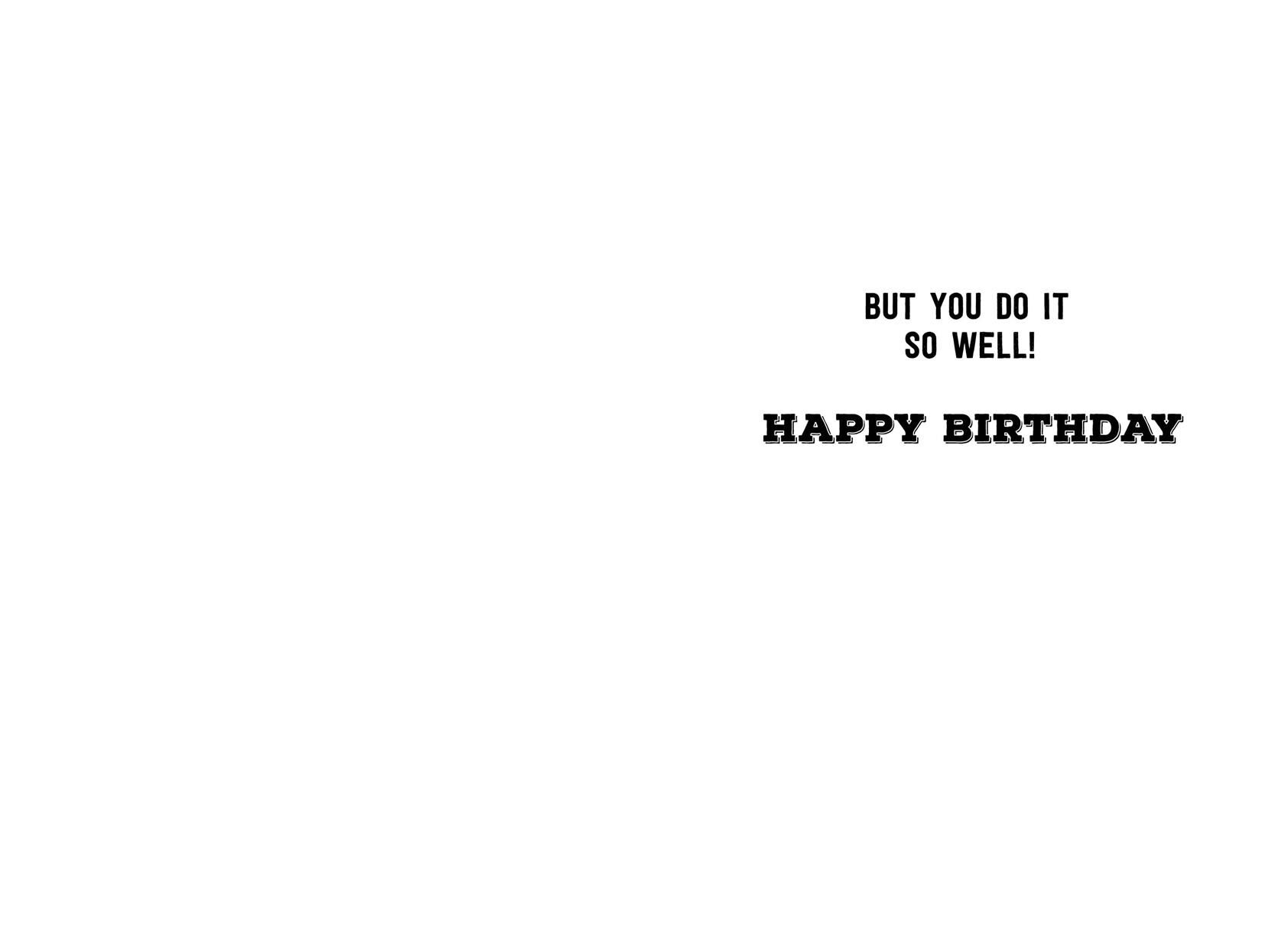 Not Easy Being Epic Birthday Card