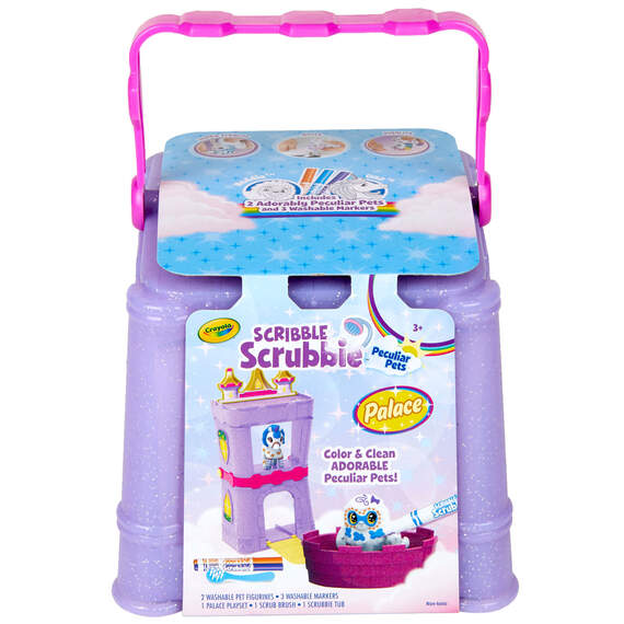 Crayola® Scribble Scrubbie Peculiar Pets Palace Coloring Set, , large image number 1