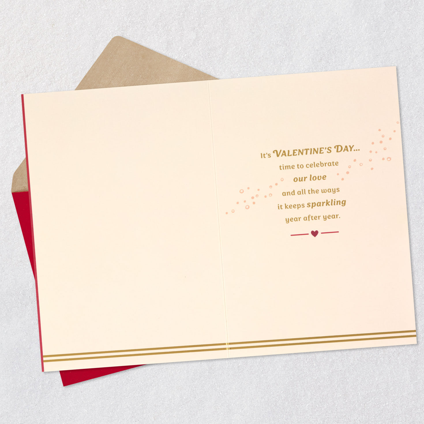 Our Love Keeps Sparkling Year After Year Valentine's Day Card for Wife for only USD 7.59 | Hallmark