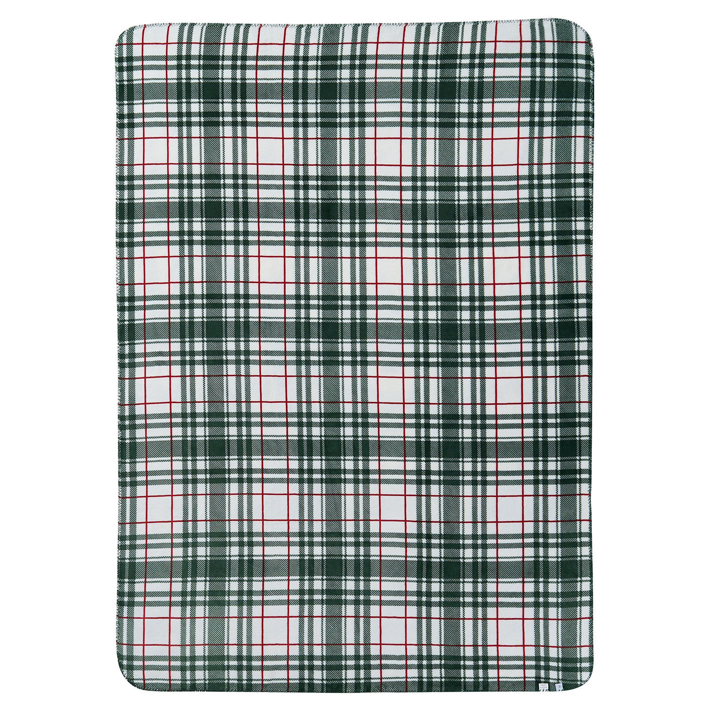 Hallmark Cabin Reversible Plush Throw - 50x70 back image number 3