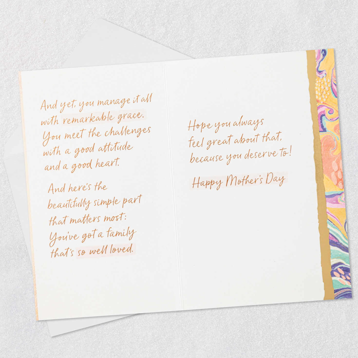 You Juggle It All With Grace and Love Mother's Day Card for Daughter, , large image number 4