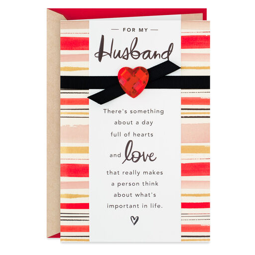 Grateful You're Mine Valentine's Day Card for Husband, 