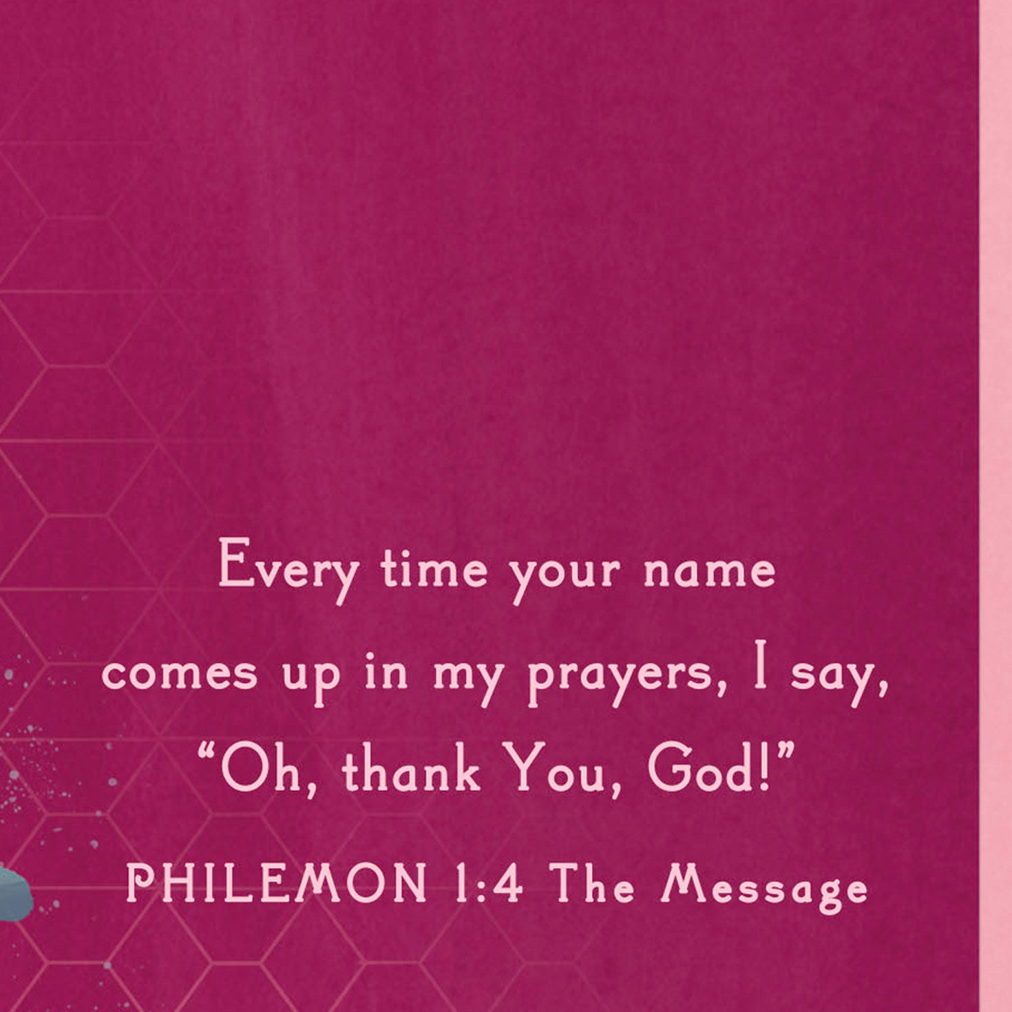 Woman in Floral Hat Birthday Card for Mom scripture image number 3