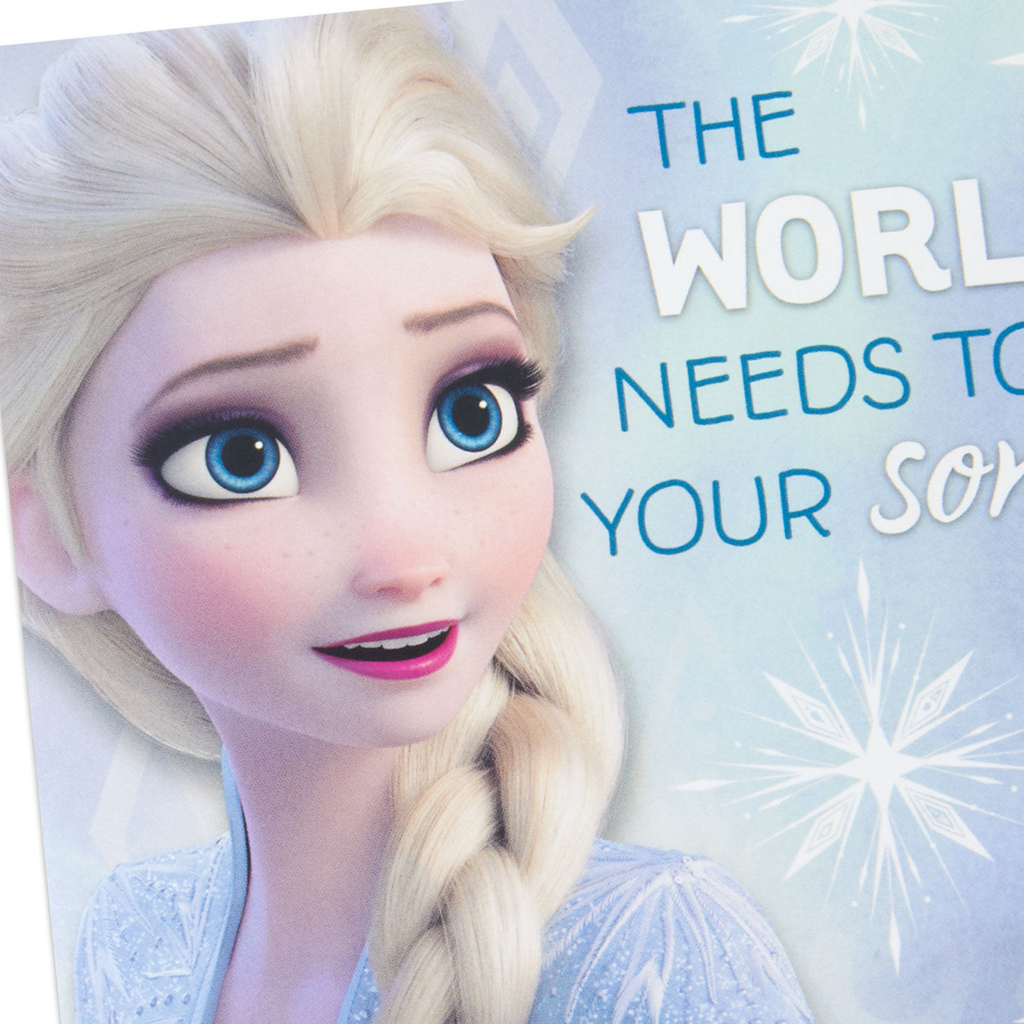 Disney Frozen 2 Elsa Musical Birthday Card for Kids Card Front Detail image number 4