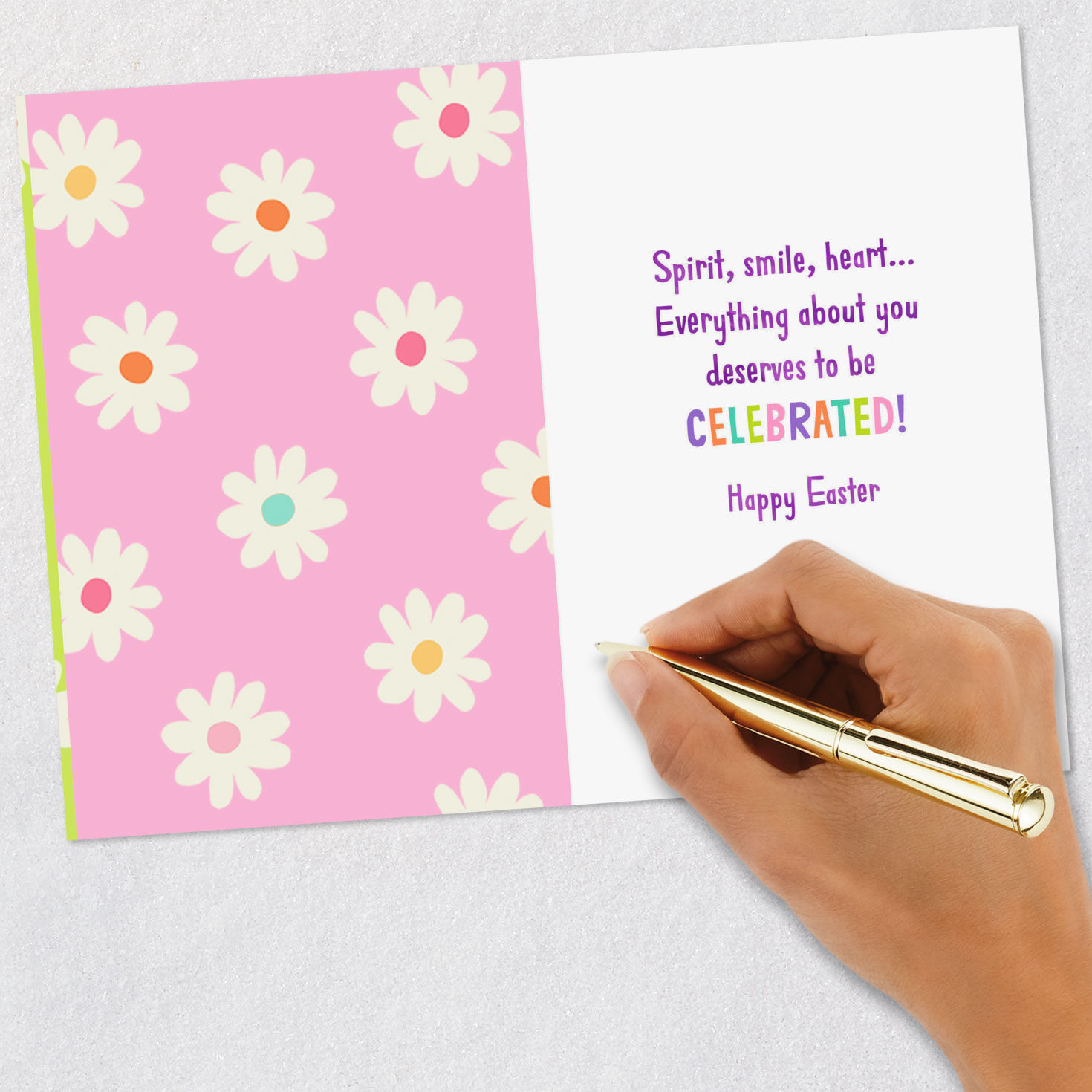 Spirit, Smile and Heart Easter Card for Granddaughter, , large image number 6