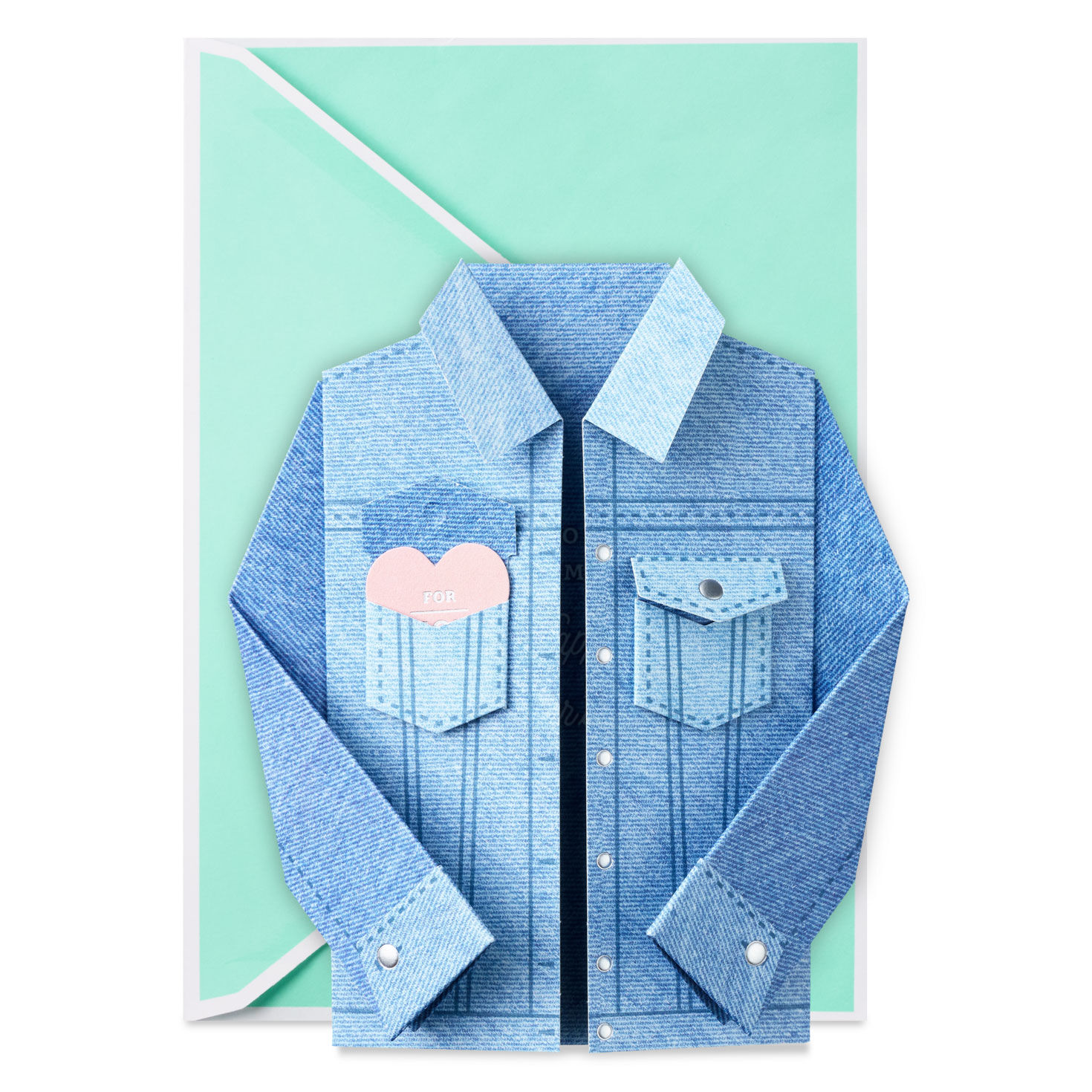 Thanks for Always Having My Back Paper Craft Mother's Day Card With Mini Card