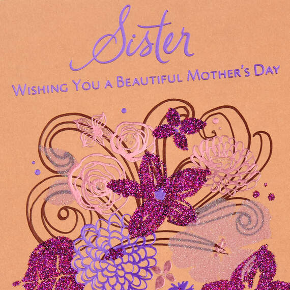 Live Beautifully Mother's Day Card for Sister, , large image number 4