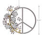 Signature Peace Symbol Premium Metal Hallmark Ornament, , large image number 3