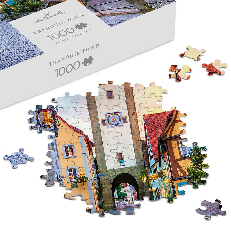 Tranquil Town 1000-Piece Jigsaw Puzzle, , large image number 3