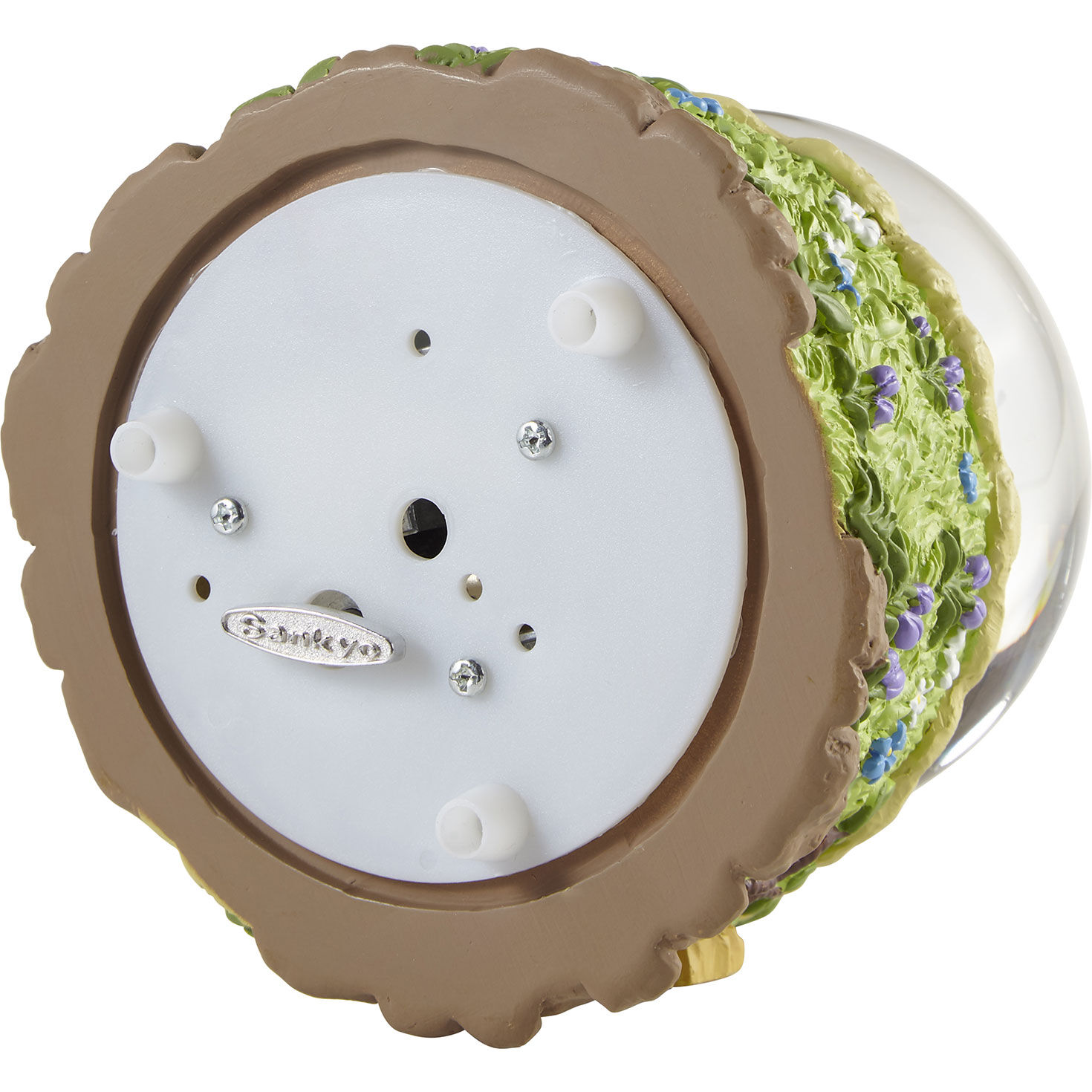 Precious Moments Disney Winnie the Pooh Don't Feed the Bear Musical Snow Globe, , large image number 4