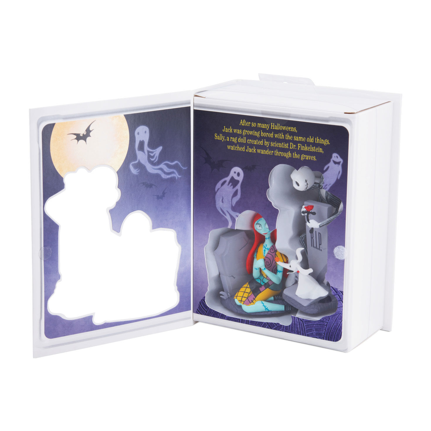 Disney Tim Burton's The Nightmare Before Christmas Jack and Sally With Tombstones Hallmark Ornaments, Set of 2 for only USD 28.99 | Hallmark