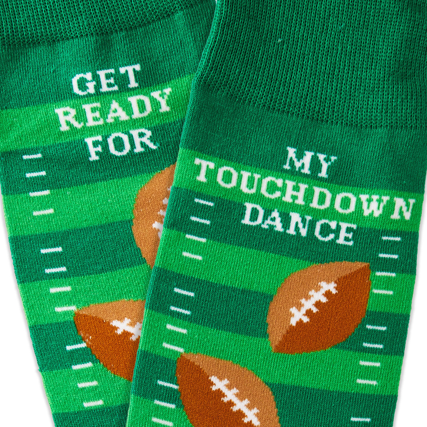Touchdown Dance Football Novelty Crew Socks for only USD 12.99 | Hallmark