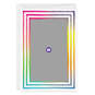 Personalized Rainbow Frame Photo Card, , large image number 6
