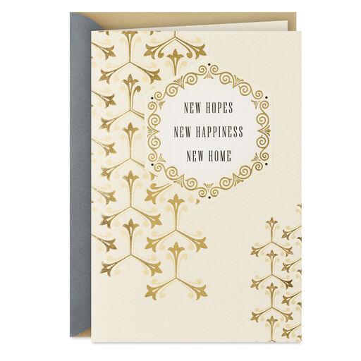 New Hopes, New Home Congratulations Card, 