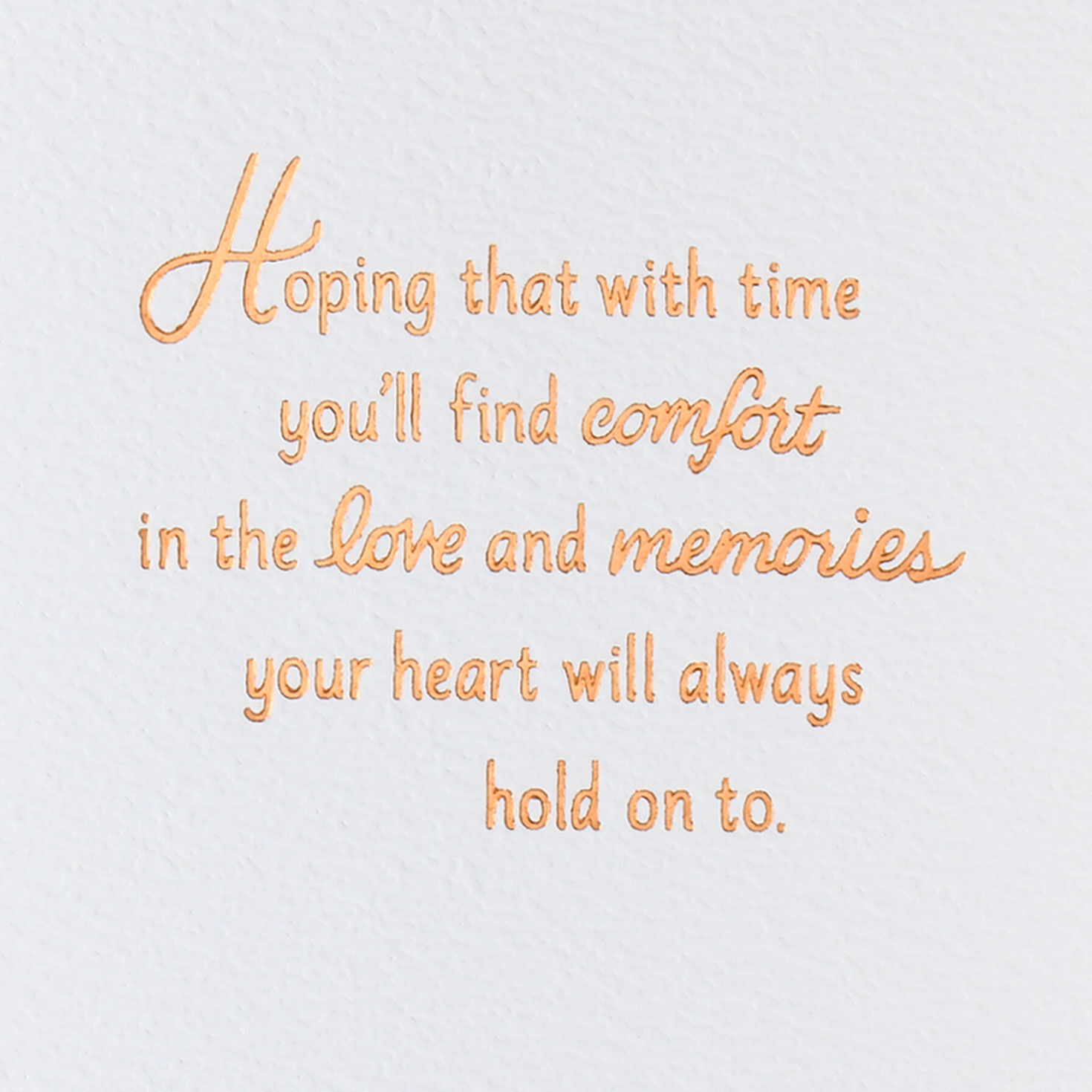 Her Love Is Always with You Loss of Mother Sympathy Card, , large image number 2