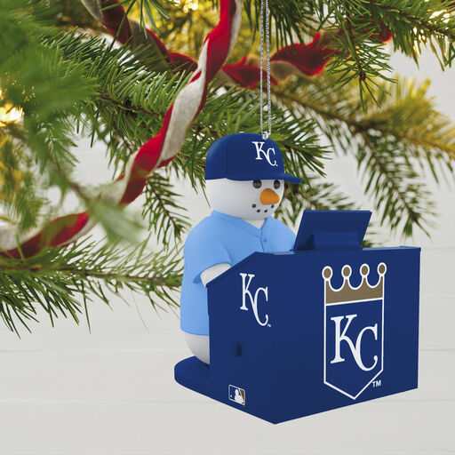 MLB Kansas City Royals™ Snowman at Organ Musical Ornament, 