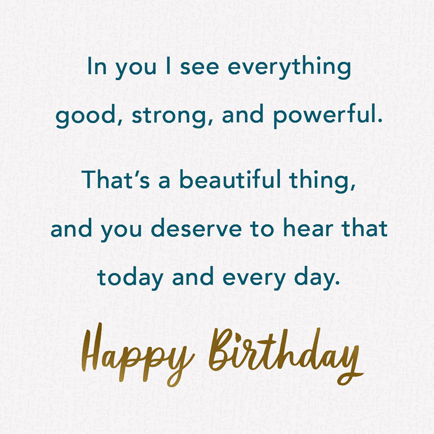 Tropical Flowers and Leaves Mama Birthday Card Sentiment image number 2