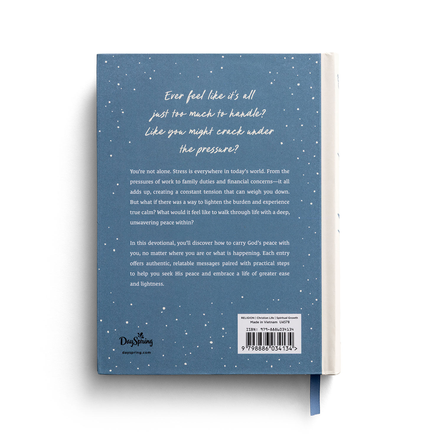 A Place of Peace Devotions Book back image number 2