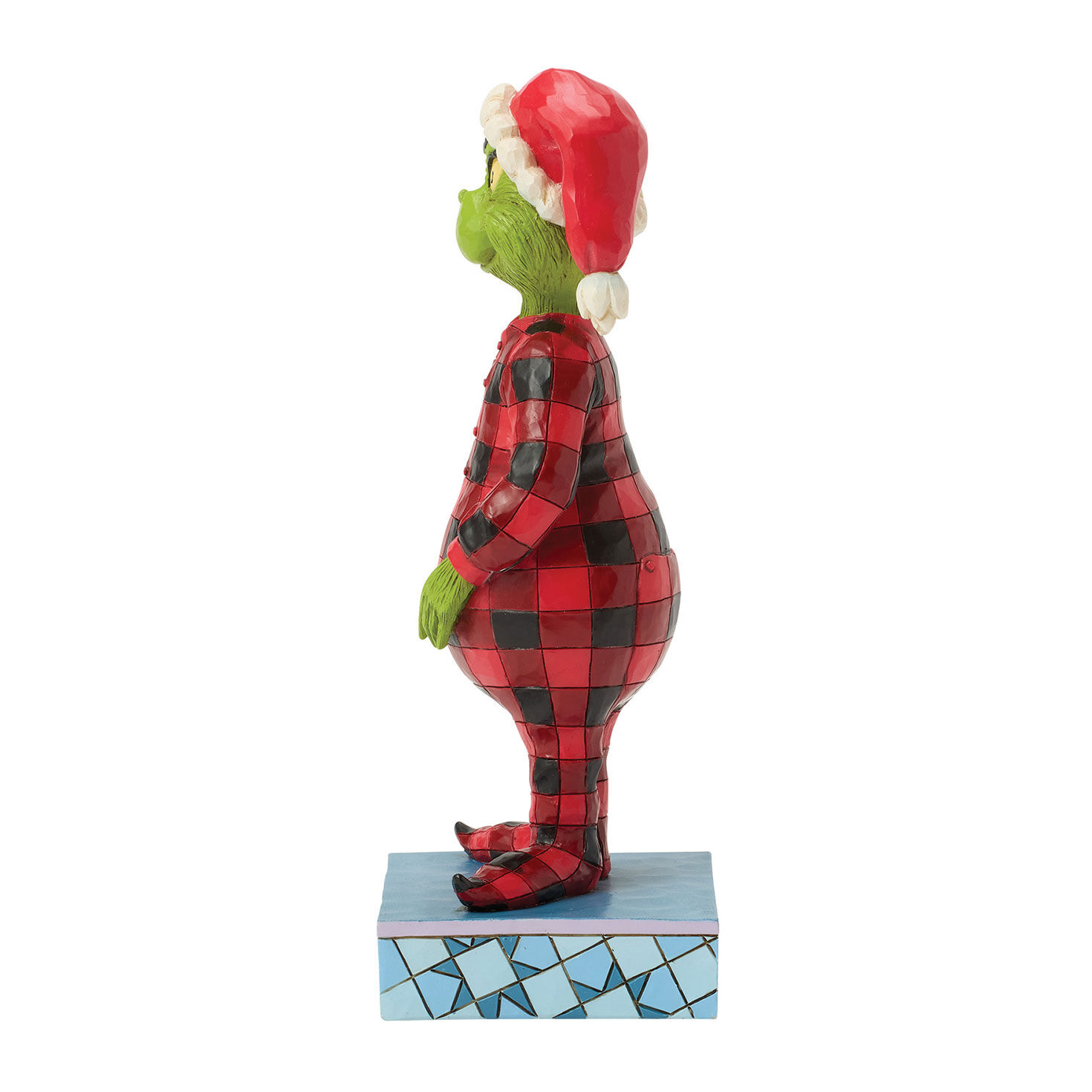 Jim Shore Grinch in Pajamas Statue side image number 3