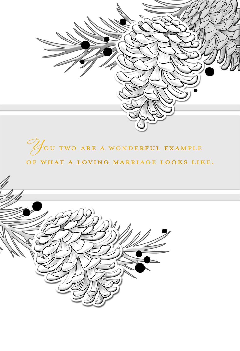 Wonderful Inspiration Anniversary Card for Parents