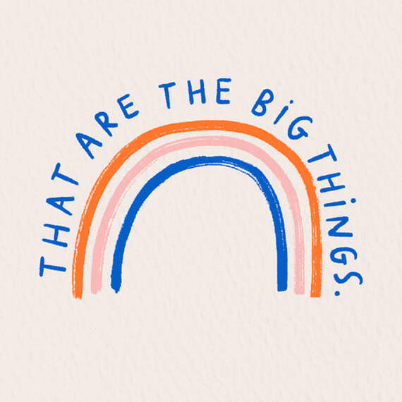 The Little Things Are the Big Things Thank-You Card, , large image number 2