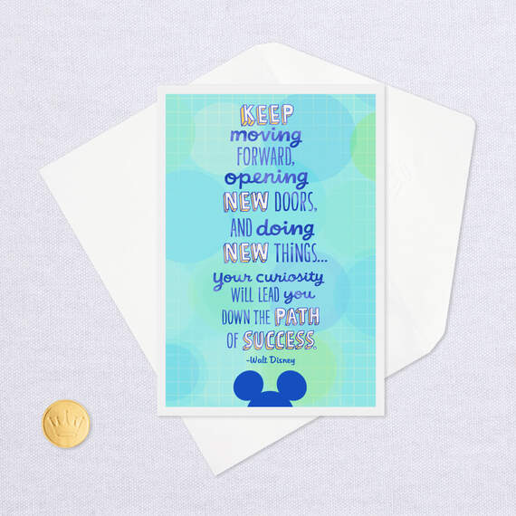 Disney Your Curiosity Will Lead You Congratulations Card, , large image number 5