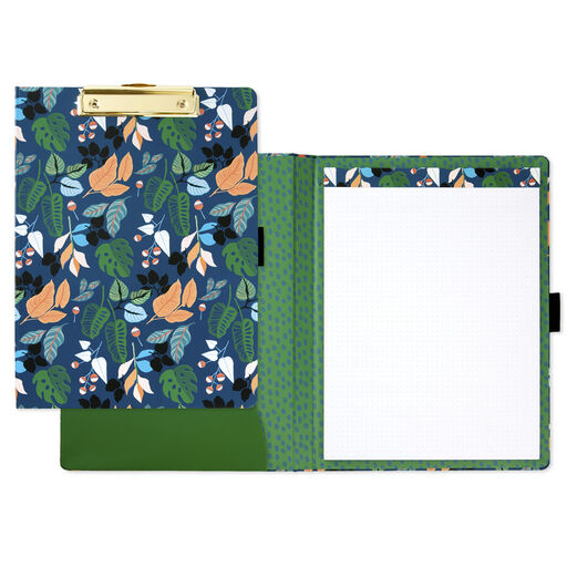 Floral Clipboard Folio and Memo Pad Set, 