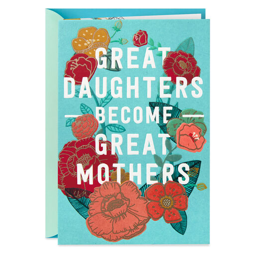 Daughter, You're So Loved Mother's Day Card With Hangable Print, 