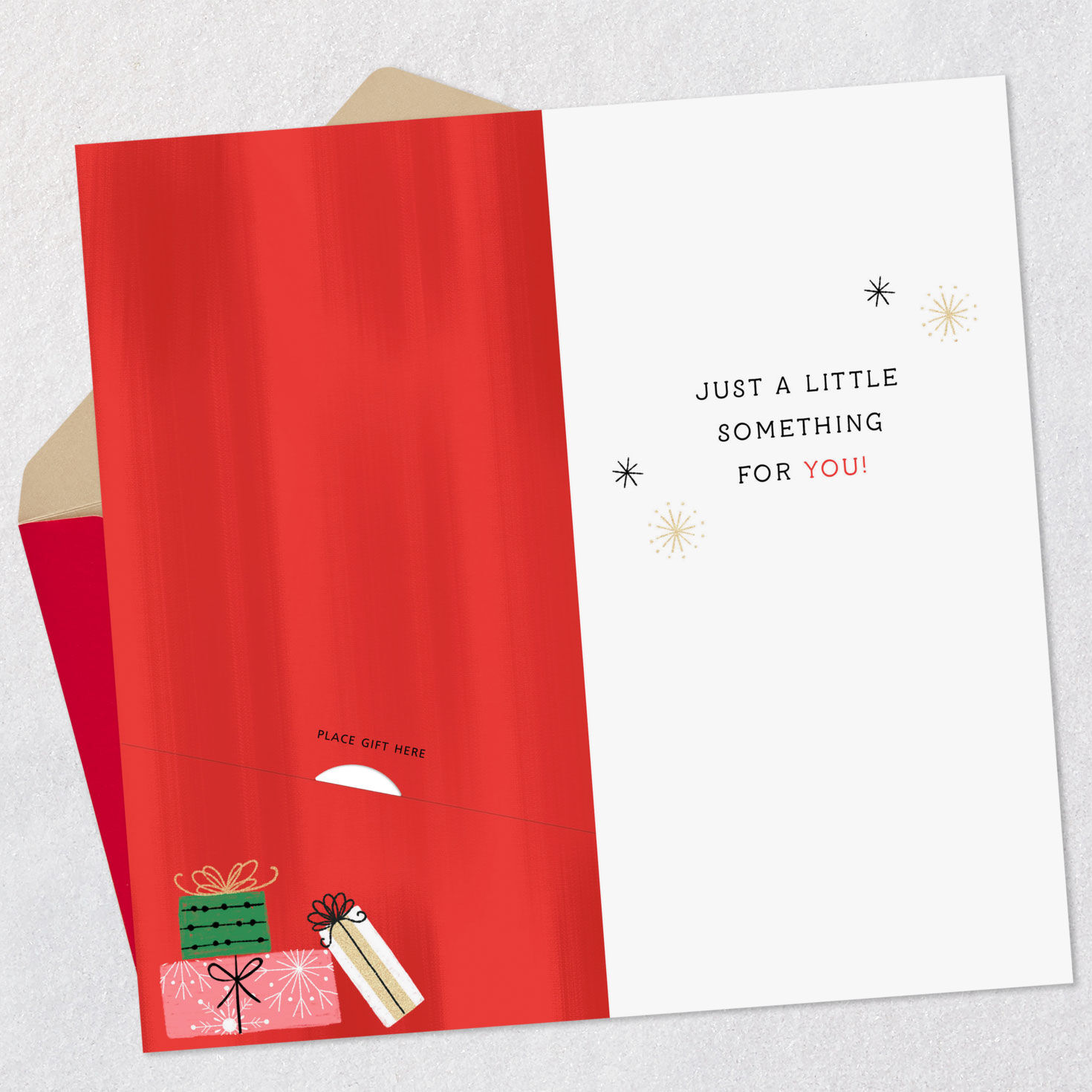 Snow Big Deal Vintage Snowman Money Holder Christmas Card, , large image number 4