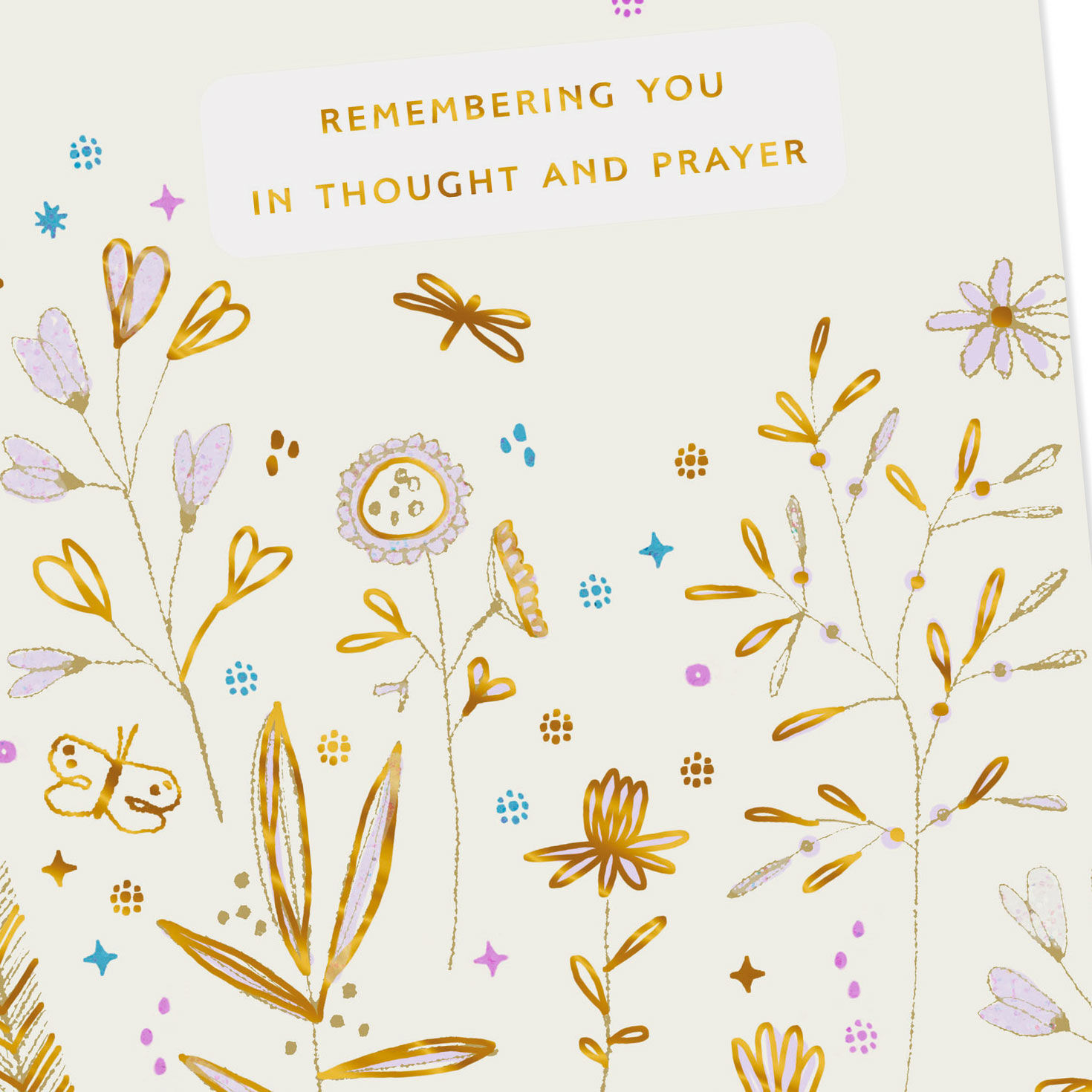 Let There Be Happy Memories Sympathy Card, , large image number 4