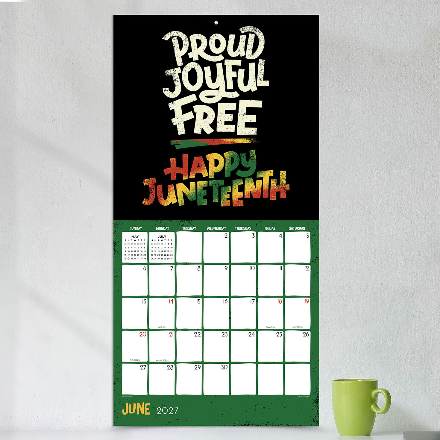 Kindness Shines in You 2027 Wall Calendar inside spread image number 5