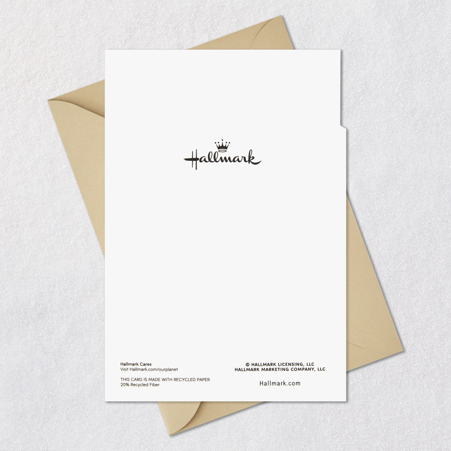 Copper Flowers and Leaves Encouragement Card Card Back with Envelope image number 7