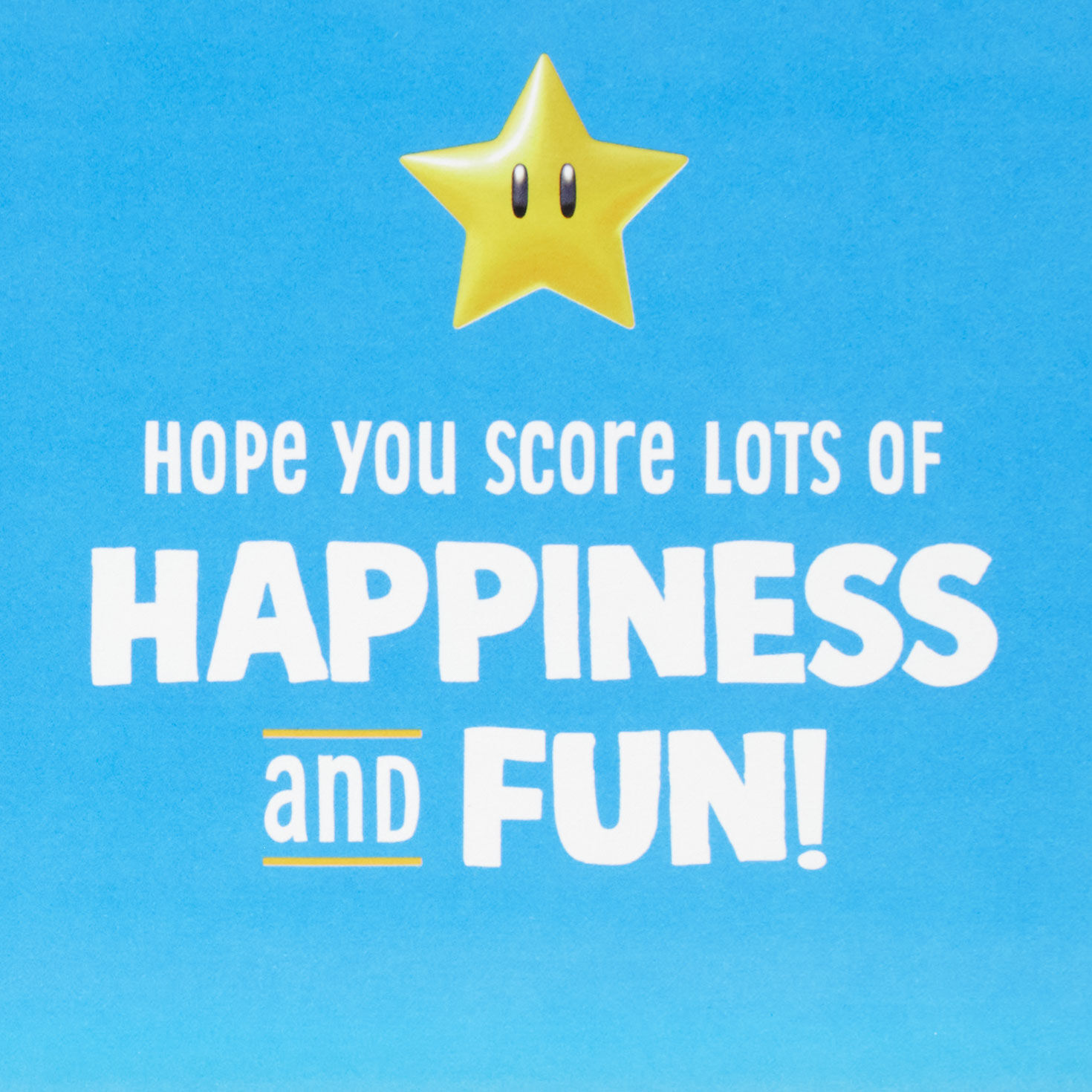 Nintendo Super Mario&trade; Game On! Lenticular Birthday Card for Kids, , large image number 2