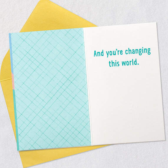 3.25" Mini Little World Changers™ You're Changing the World Card, , large image number 4